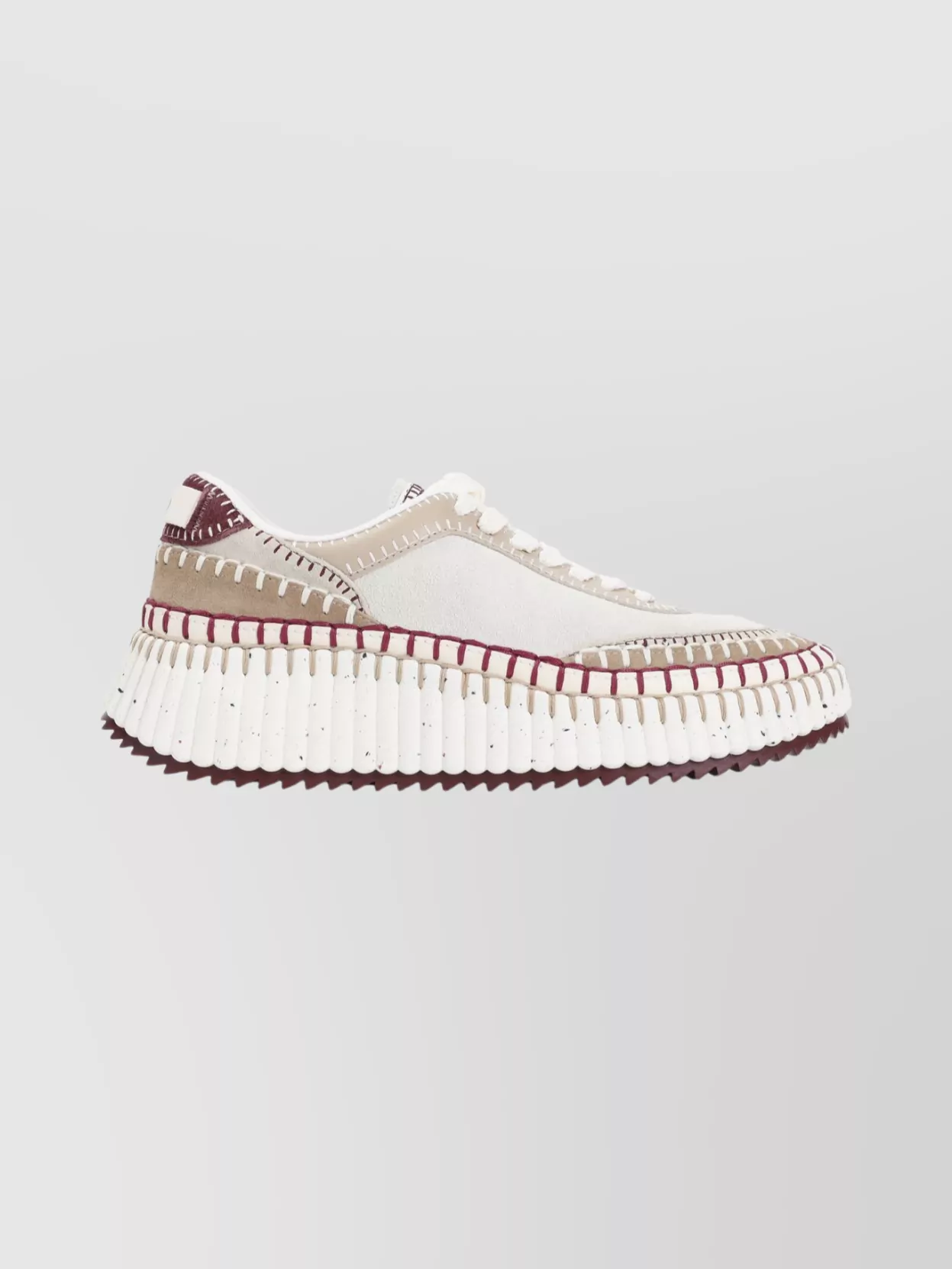 Chloé Nama Suede Sneakers Chunky Outsole