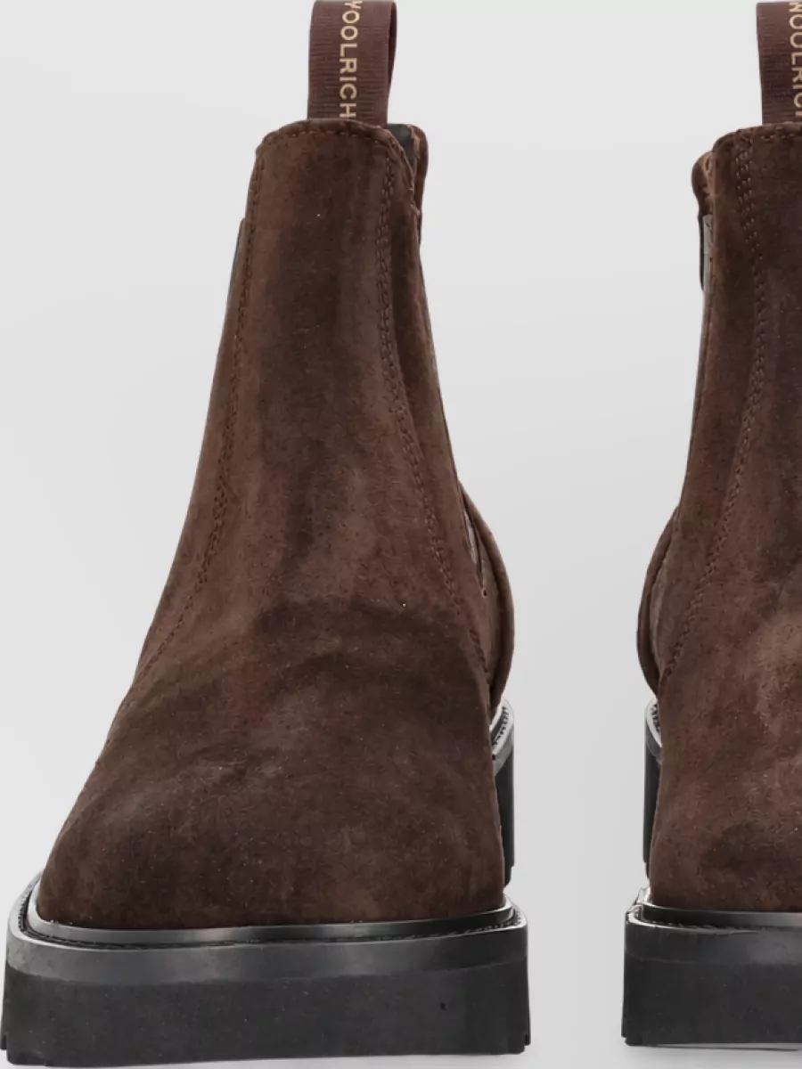 Woolrich leather boots