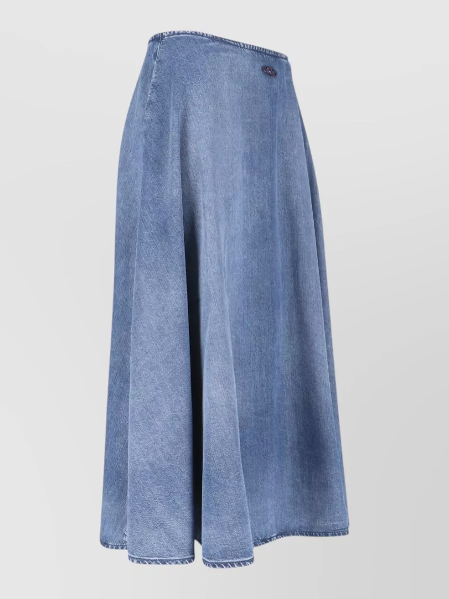 Diesel Midi A-Line Skirt