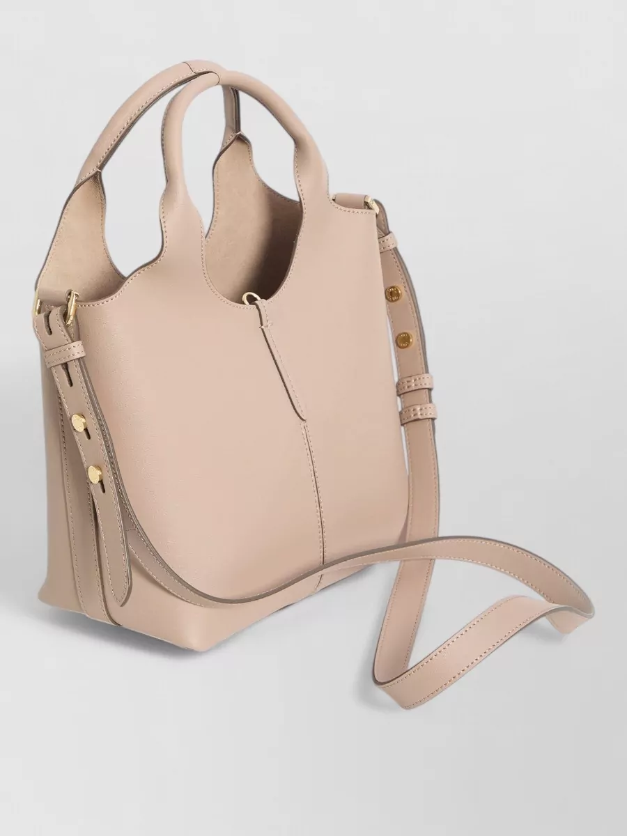 Tod's Bucket Mini Leather Bucket Bag