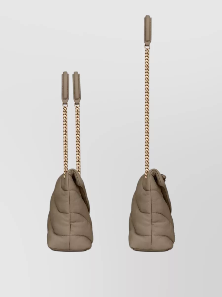 Saint Laurent Loulou Medium Leather Shoulder Bag