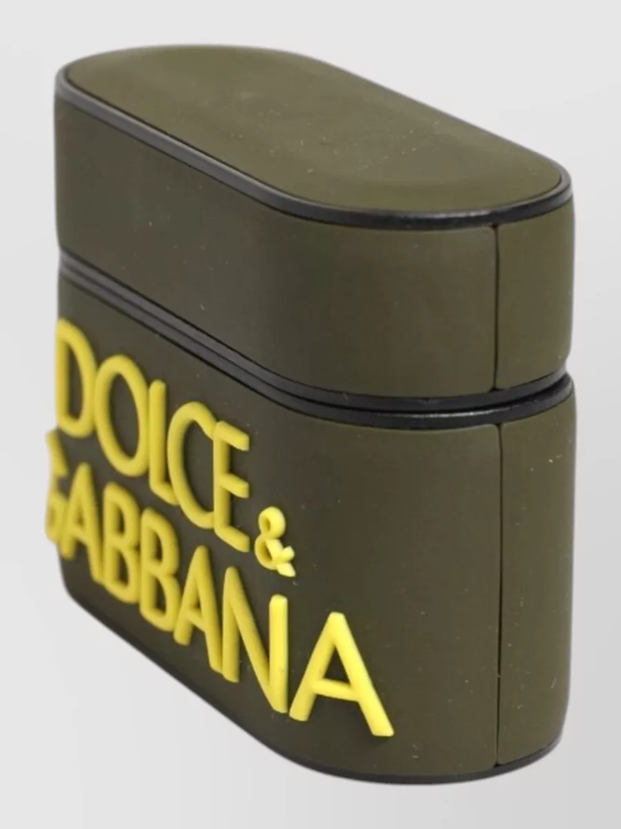 Dolce&Gabbana Logo Embossed Airpods Case