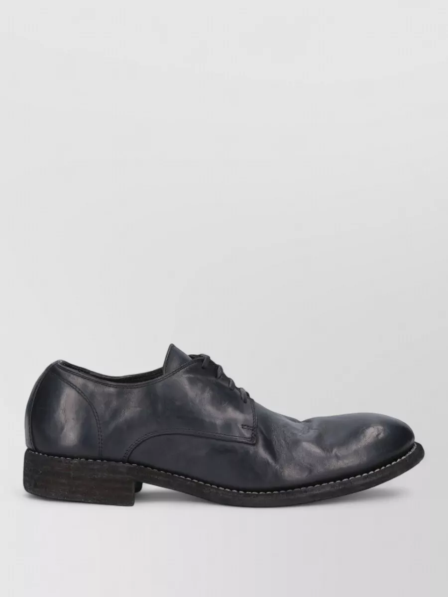 Guidi Leather Derby Shoes
