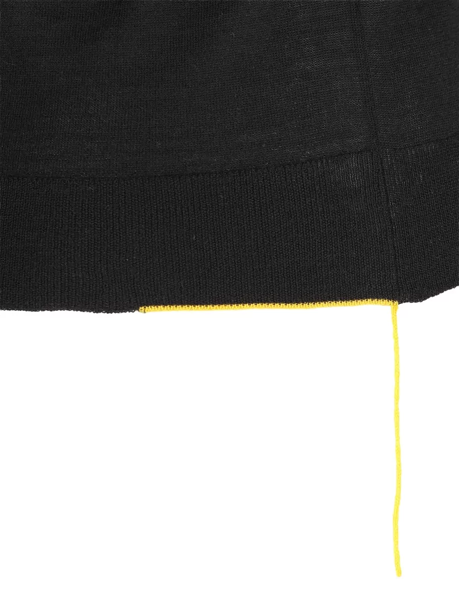 Fendi Cashmere Silk V-Neck Fine-Knit Jumper