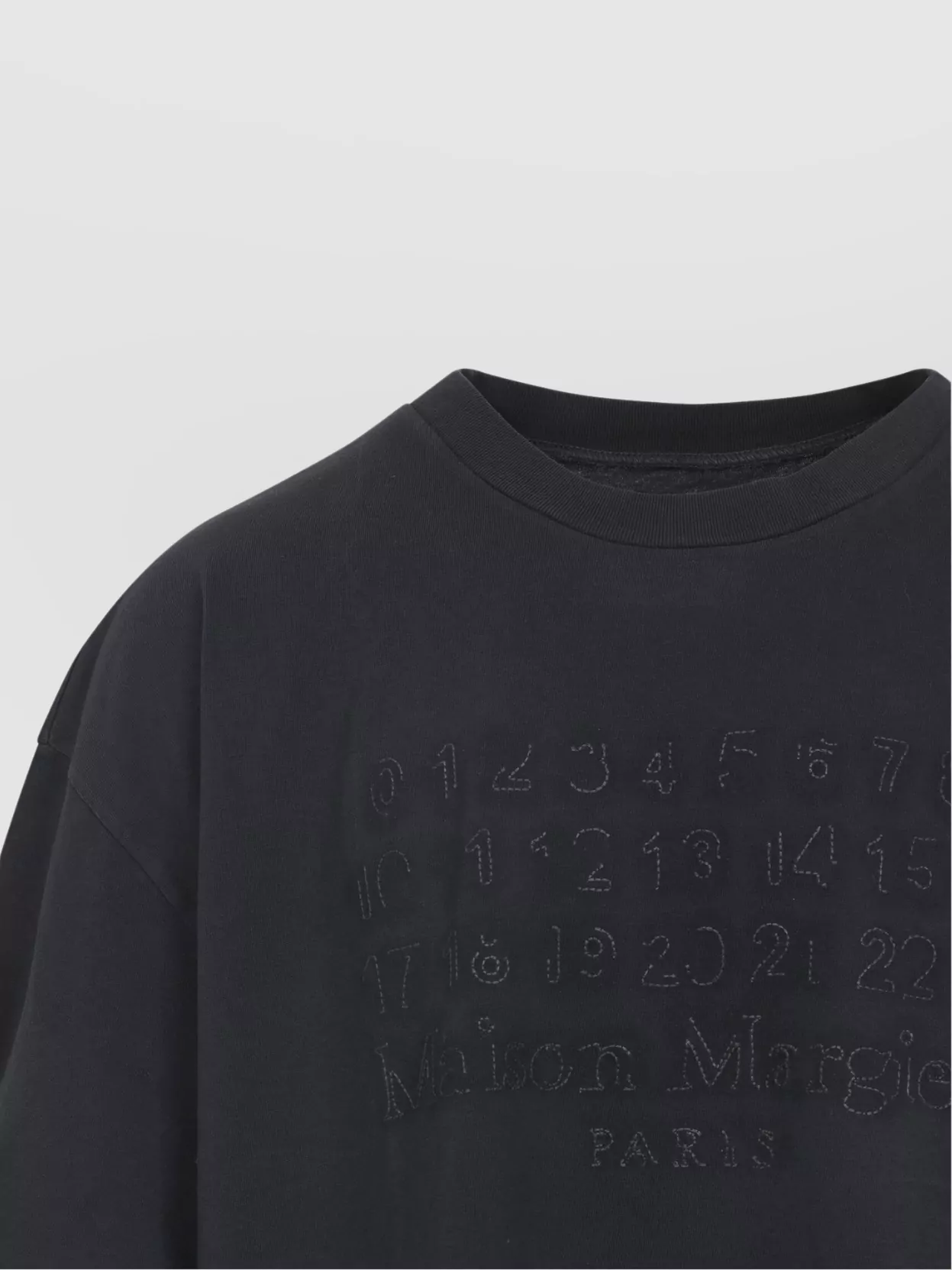 Maison Margiela Crew Neck Short Sleeve Straight Hem T-Shirt