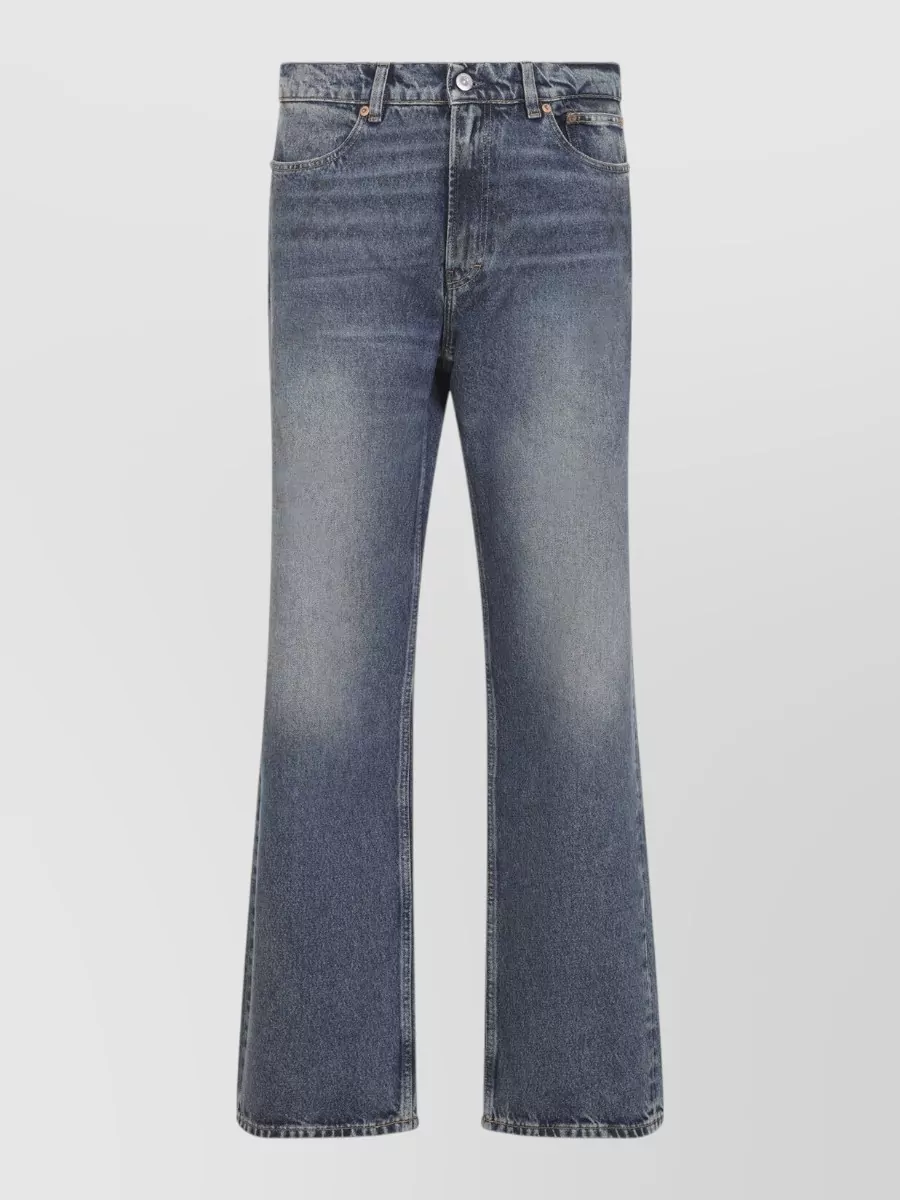 Our Legacy Denim mid-rise relaxed straight-leg jeans