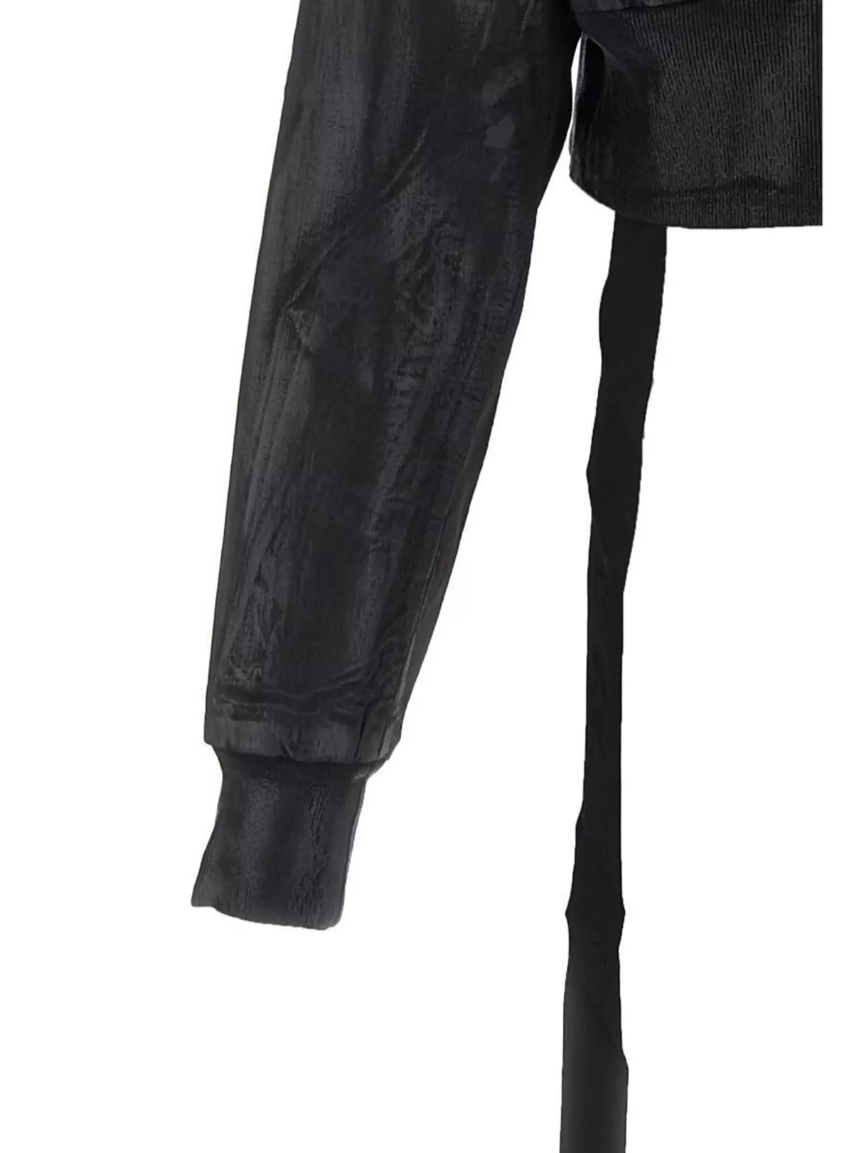 Rick Owens Drkshdw Collage Bomber Jacket In Black