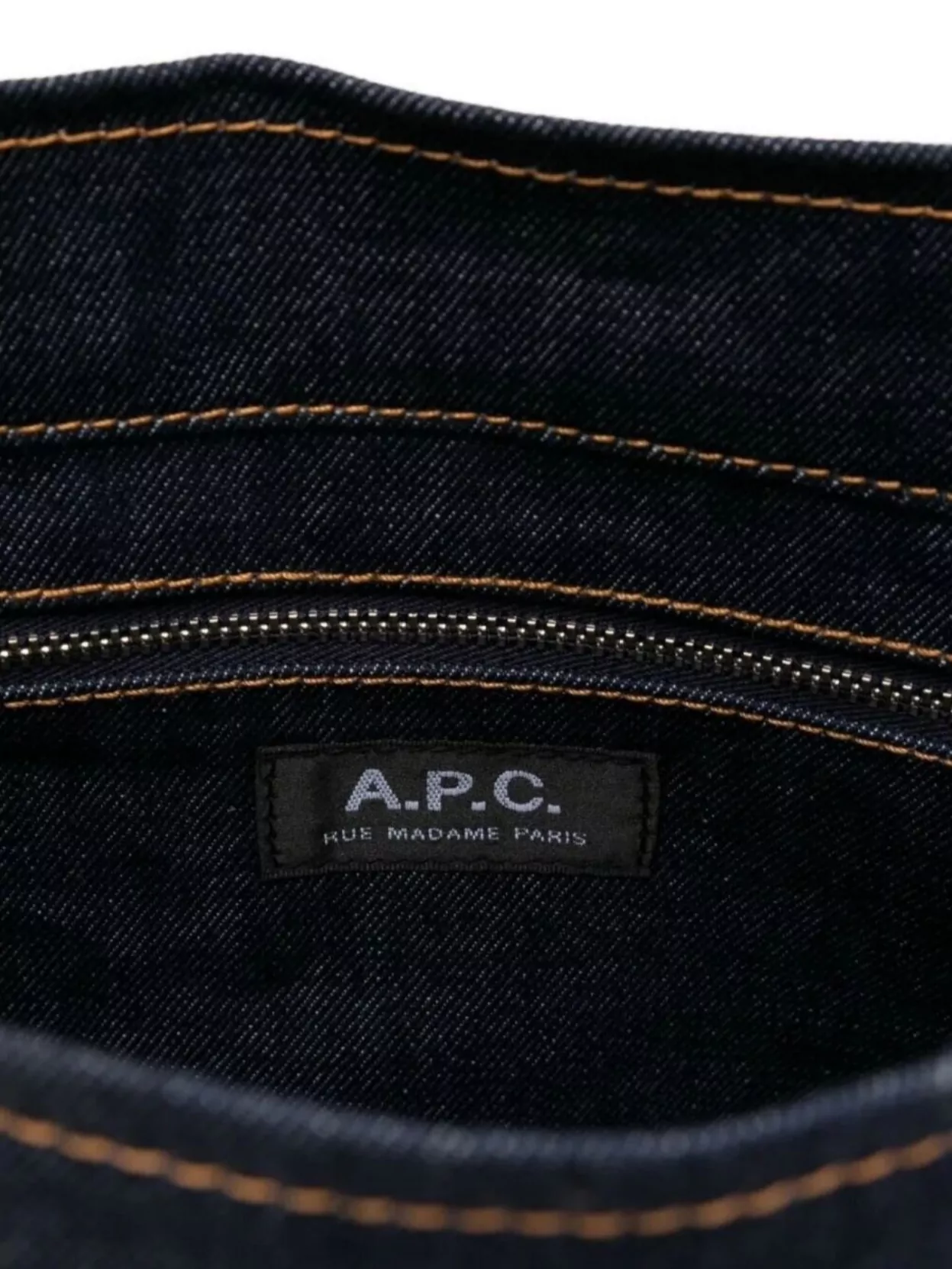 A.p.c. Axel Tote Contrast Bottom