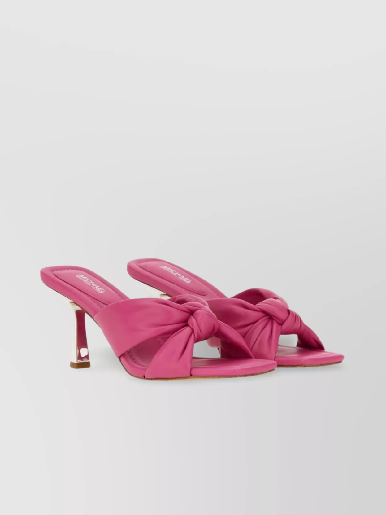 Michael Kors "elena" Knotted Square Toe Sandals