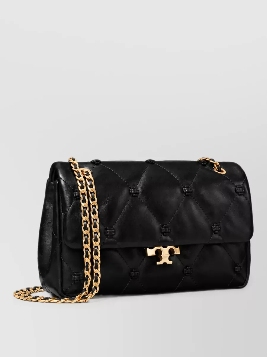 Tory Burch Small Lambskin Clutch Bag