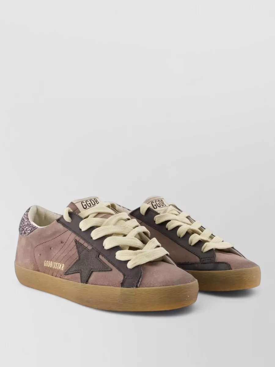 Golden Goose leather low-top sneakers