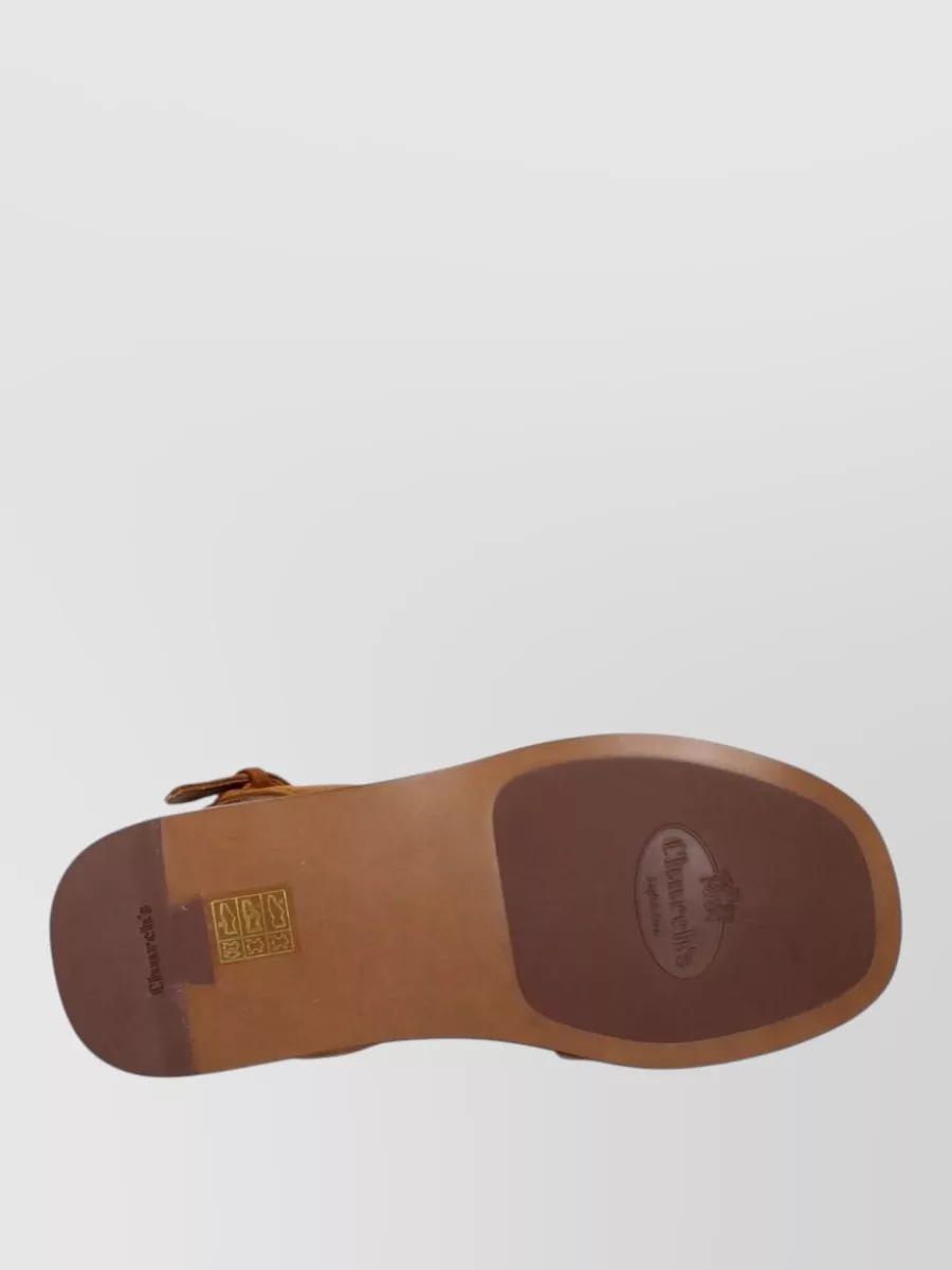 Church's Leather Flat Sandals