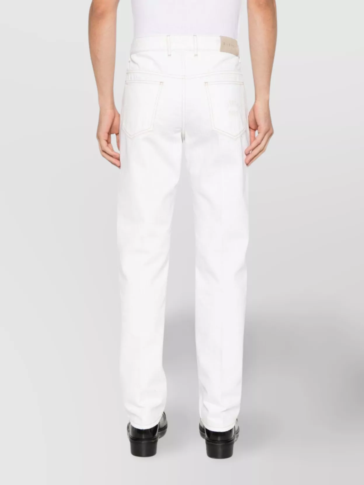 Givenchy Straight Leg Trousers Belt Loops