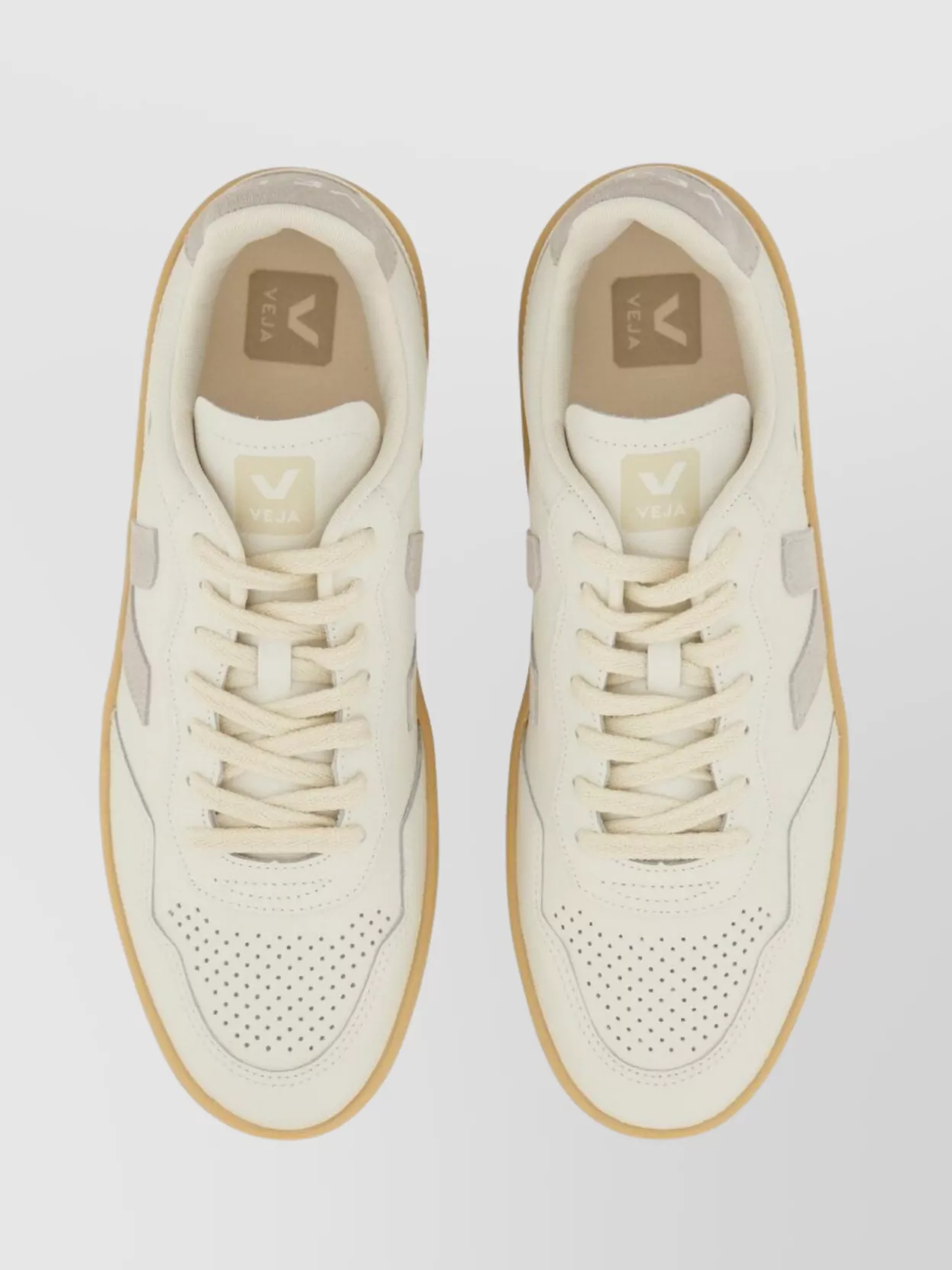 Veja "V-90" Perforated Detailing Sneakers