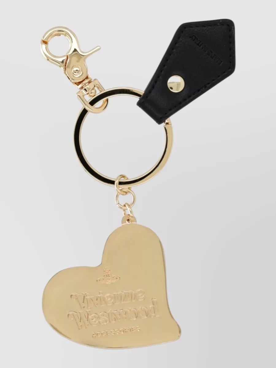 Vivienne Westwood Heart orb keychain