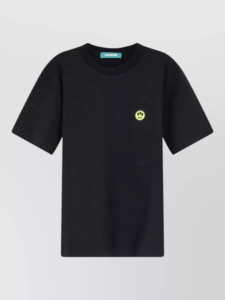 Barrow cotton logo print t-shirt