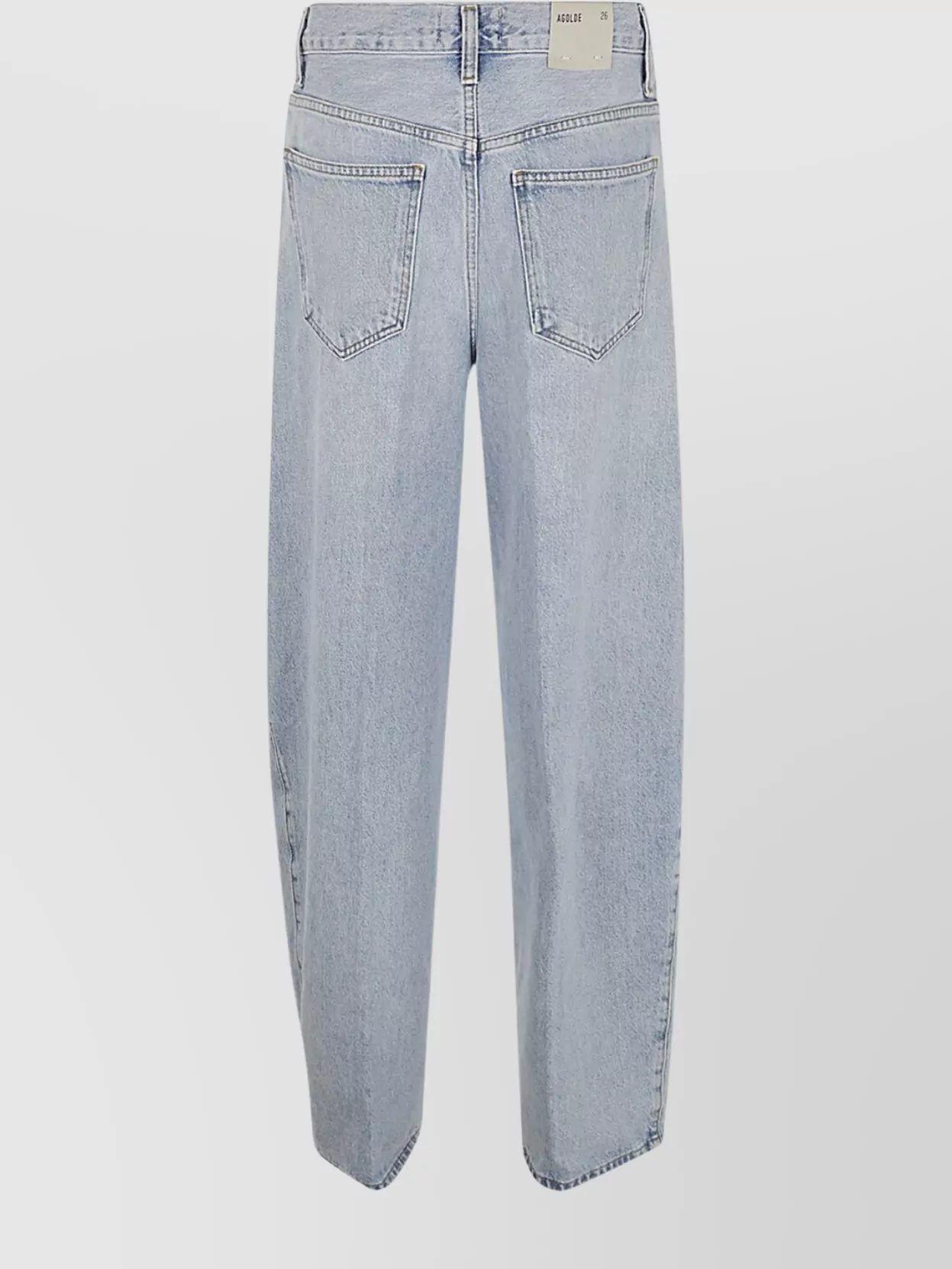 Agolde Kristen Jeans Belt Loops Contrast Stitching
