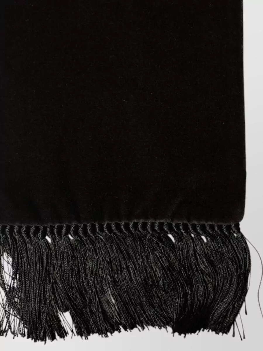 Dolce&Gabbana Silk Fringe Scarf