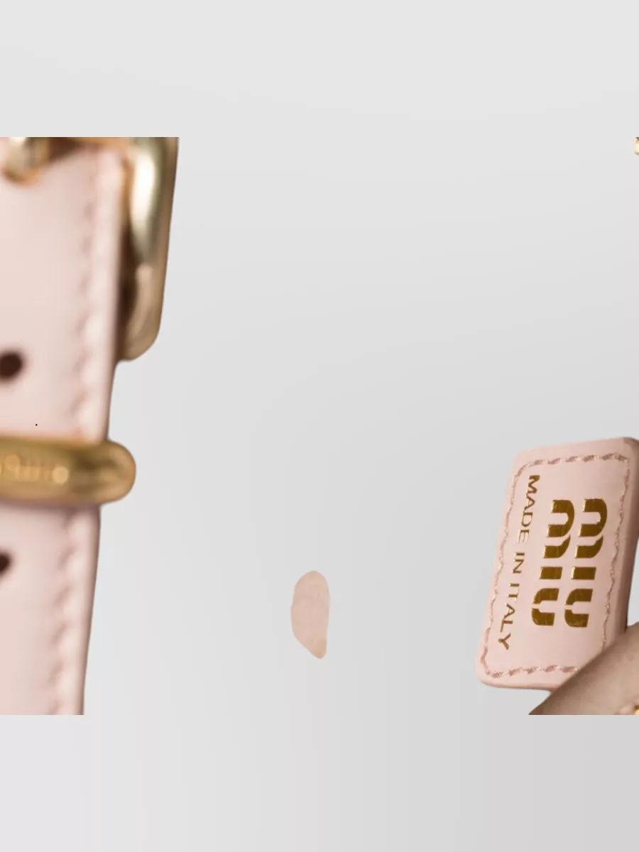 Miu Miu Ruched Tote Bag Adjustable Strap Hardware