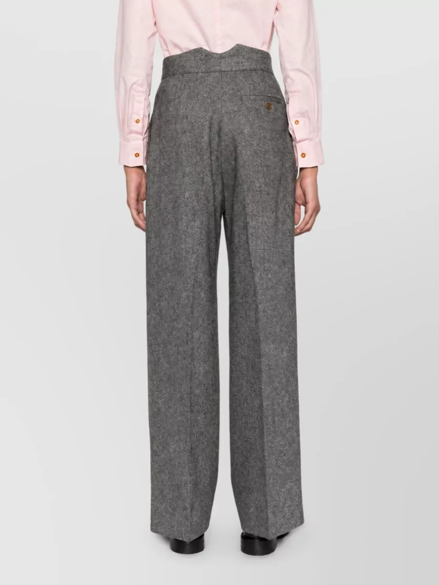 Vivienne Westwood Wool Wide-Leg Trousers