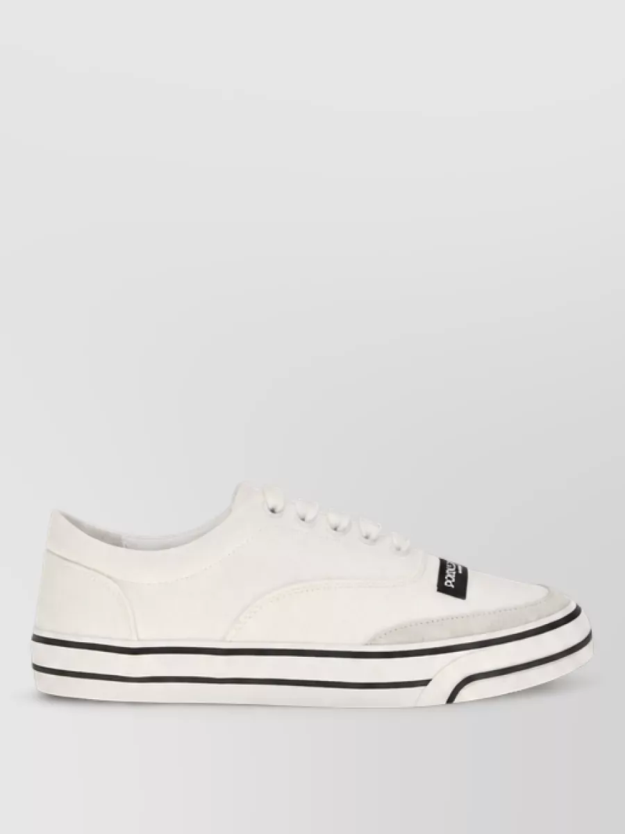 Dolce&Gabbana Canvas Lace-Up Sneakers
