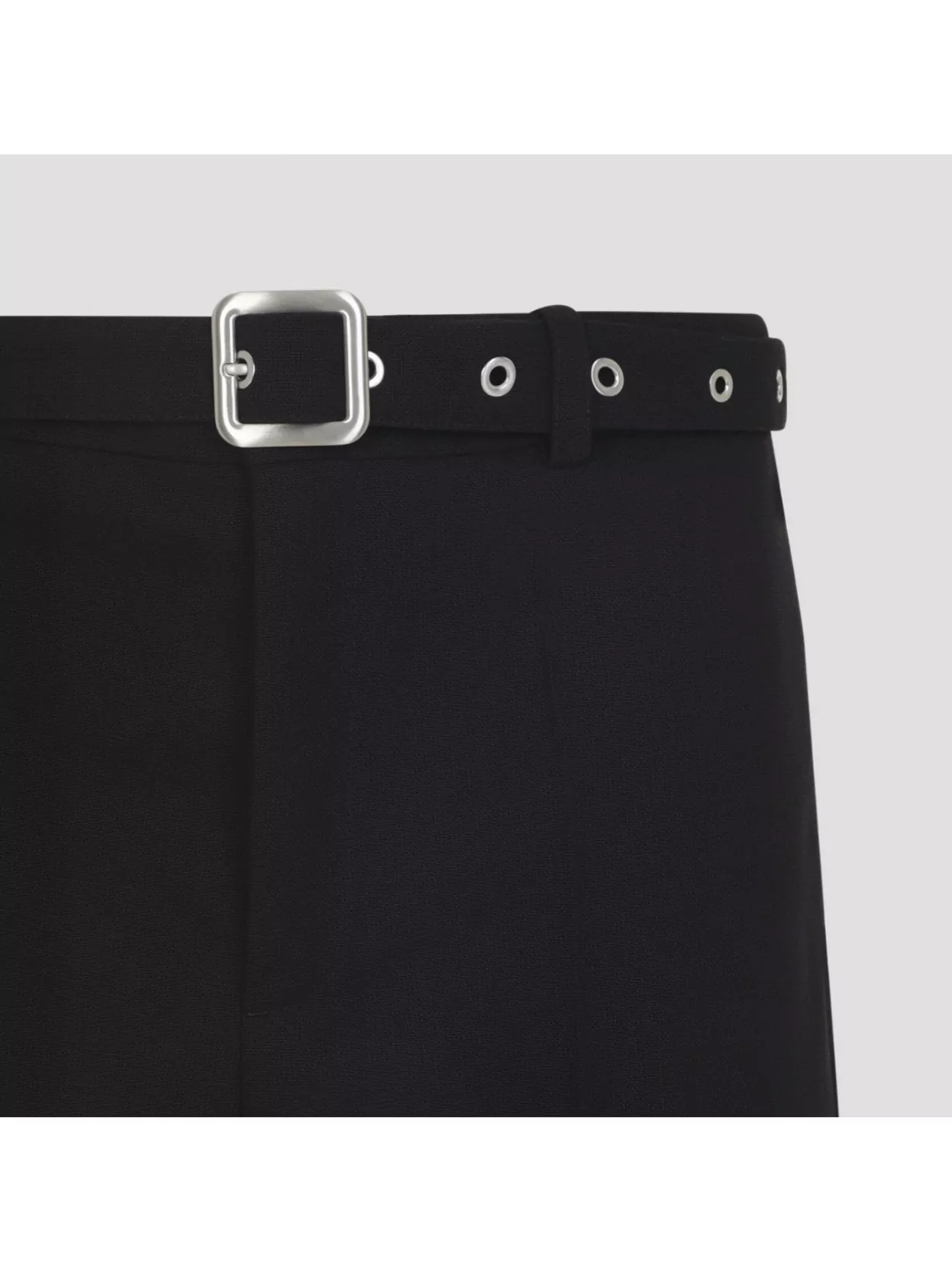 Jil Sander Trousers With Belt Loops And Cuffed Hem