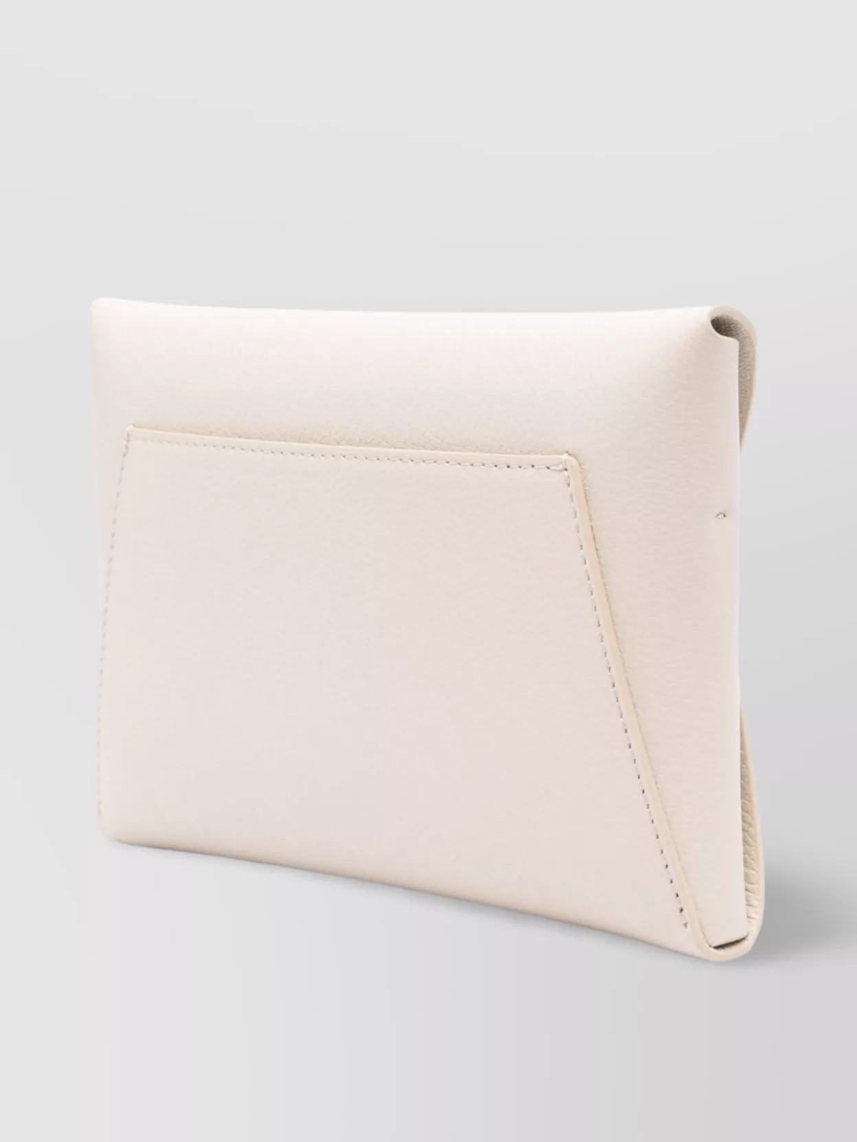 Brunello Cucinelli Mini Leather Clutch Bag With Back Pocket
