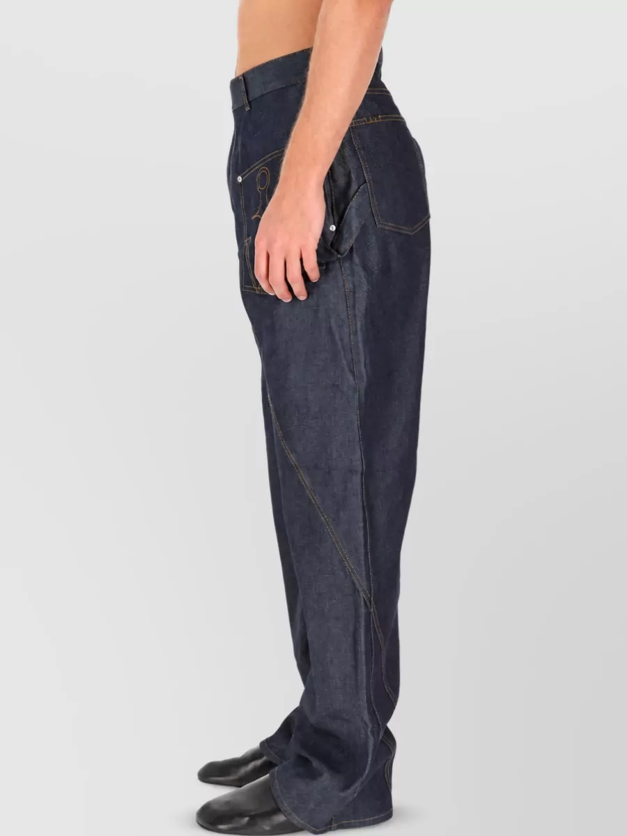 Jw Anderson Denim Straight-Leg Jeans
