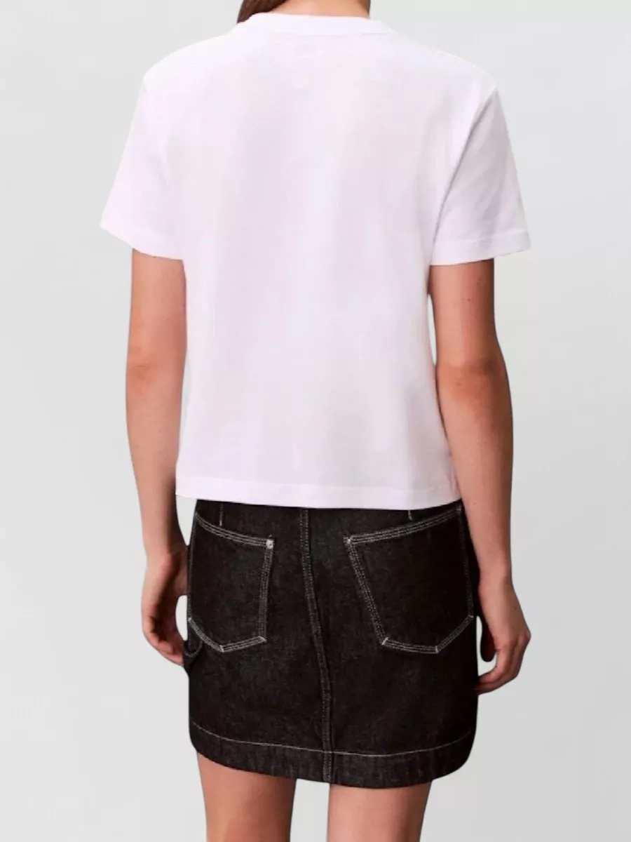 Calvin Klein Logo Pencil Skirt