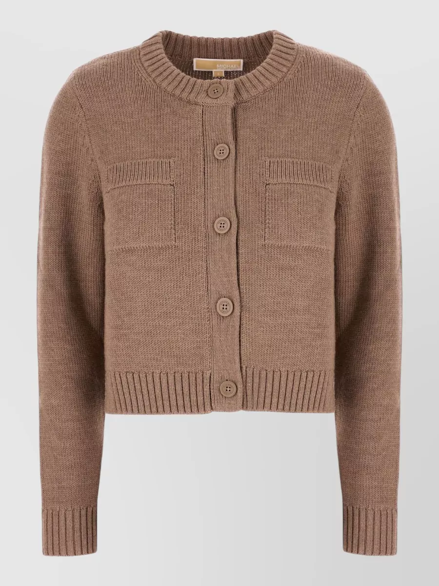 Michael Kors merino wool cardigan