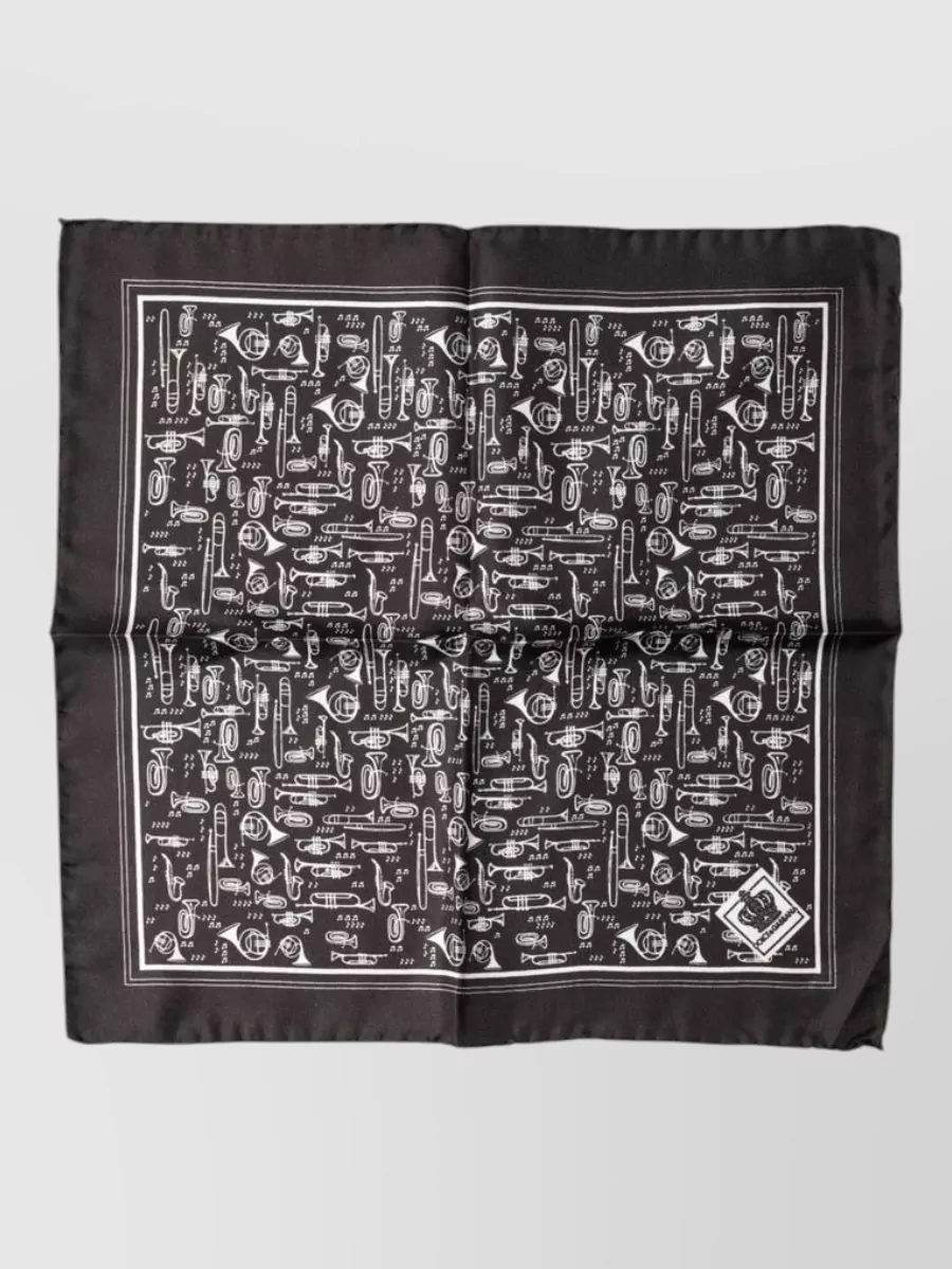 Dolce&Gabbana silk square scarf