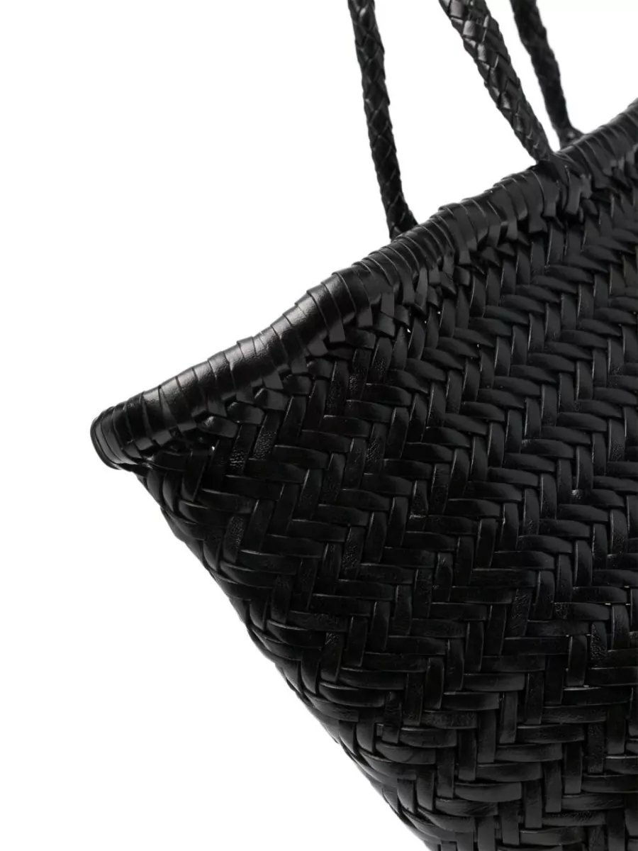 Dragon Diffusion Bamboo Triple Jump Big Leather Basket Bag