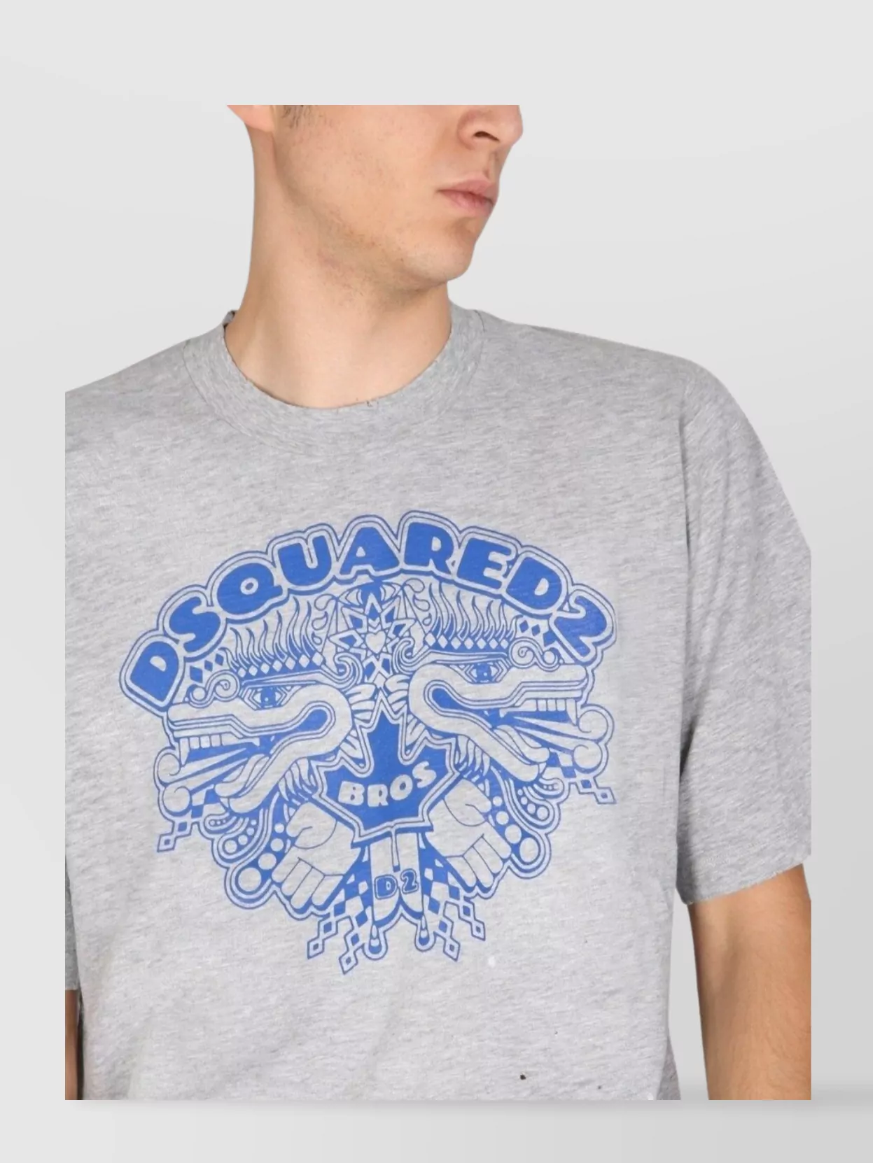 Dsquared2 Dsquared Men Dragon Bros Football T-shirt