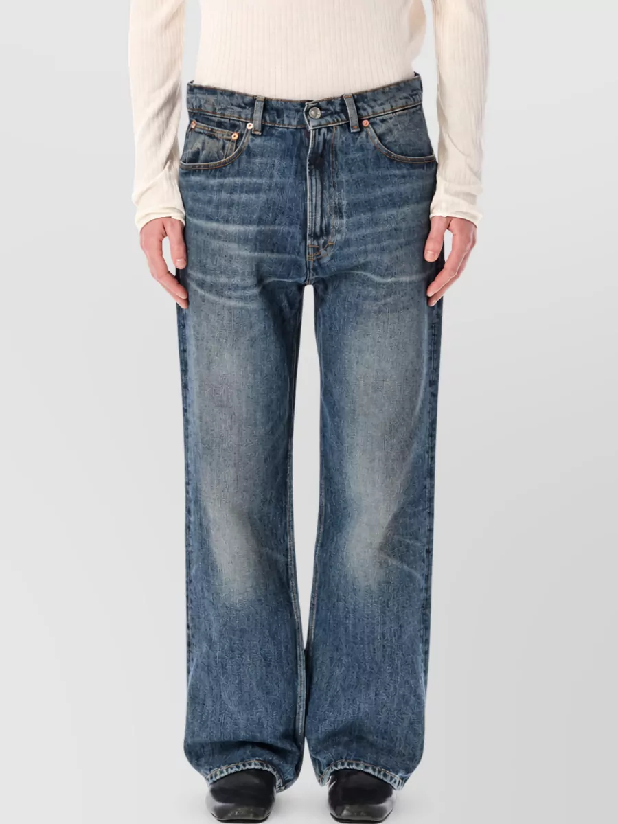 Our Legacy Denim wide straight-leg jeans