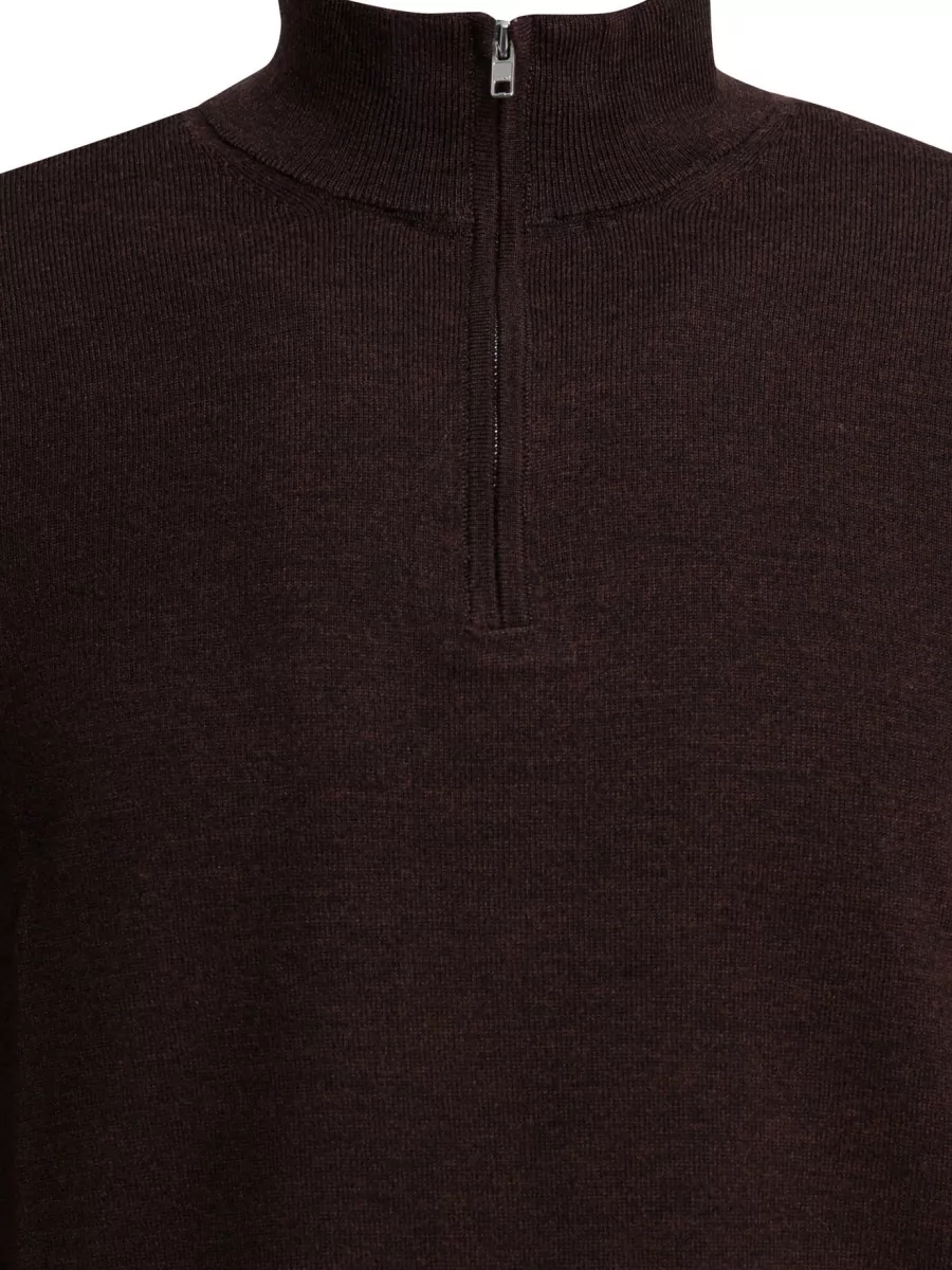 Nn.07 Cotton Half-Zip Sweater