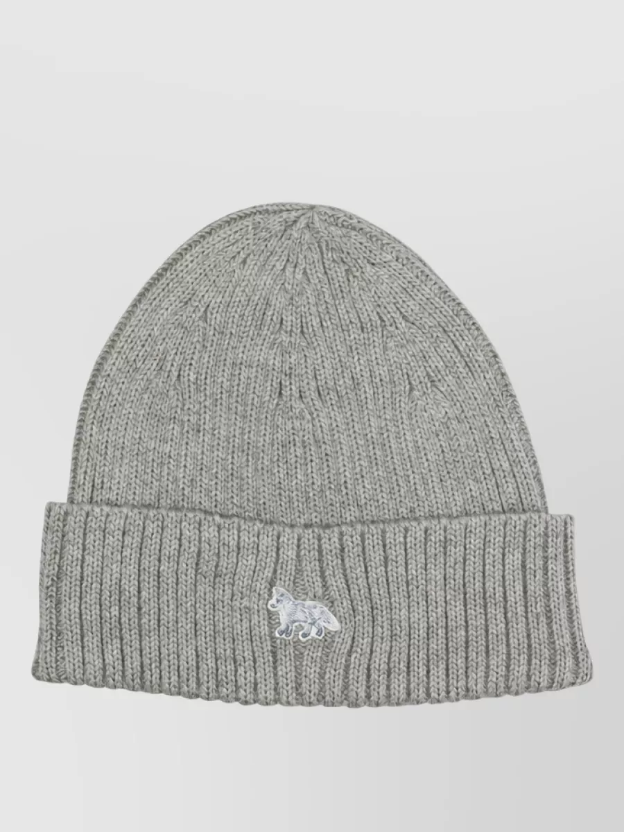 Maison Kitsuné wool baby fox beanie