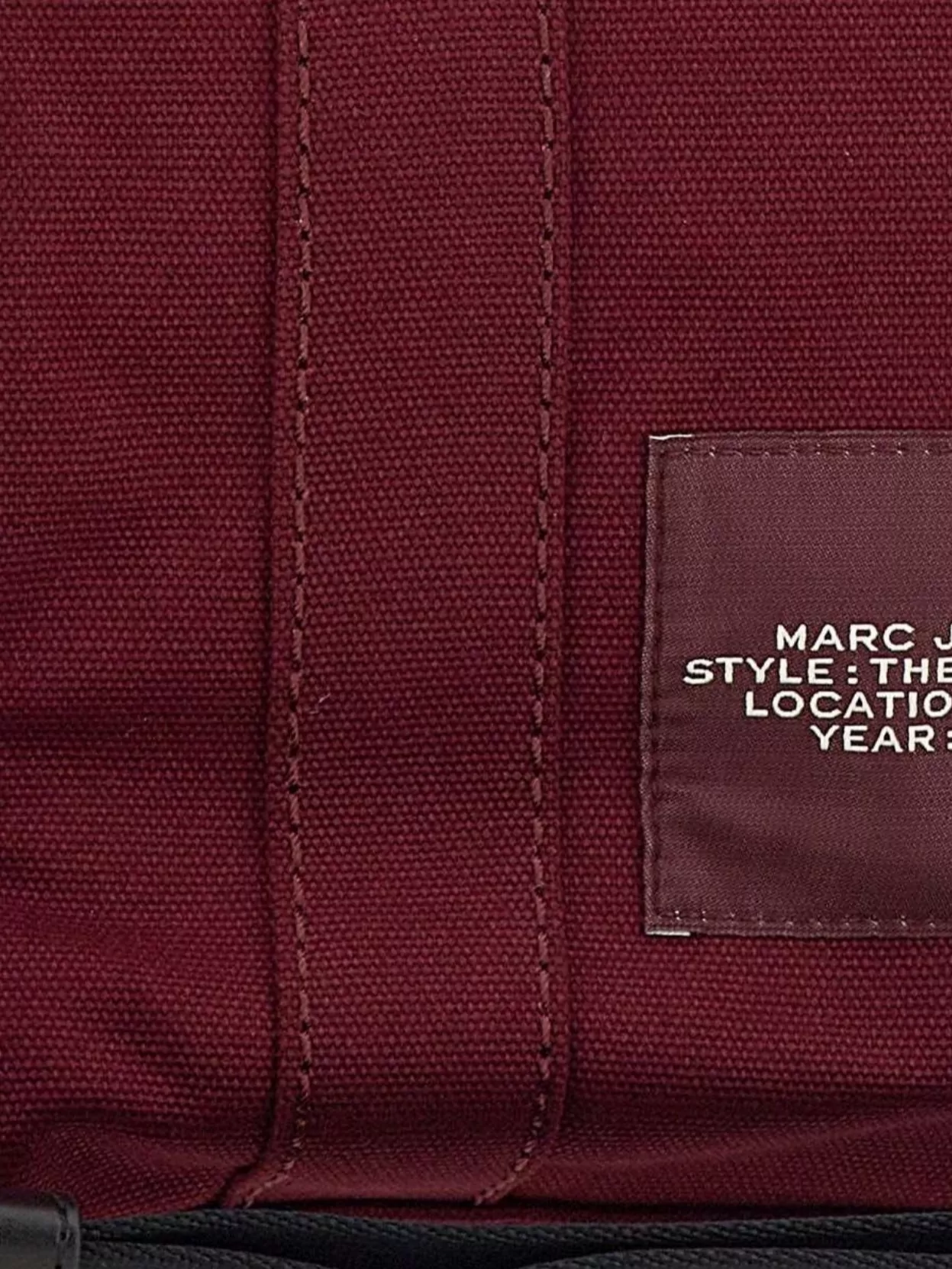 Marc Jacobs Small Canvas Tote Bag Handles