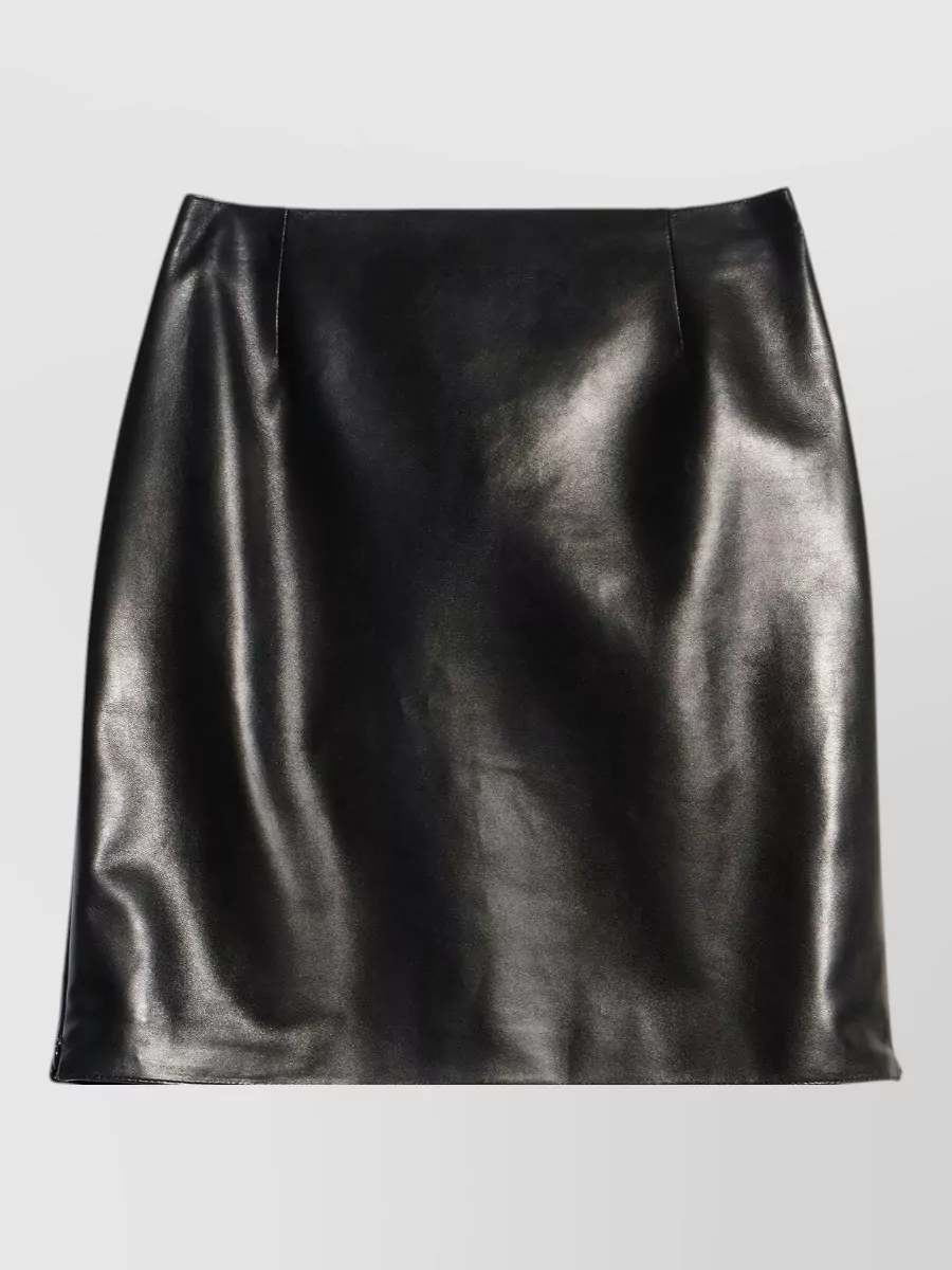 Gucci leather mini skirt