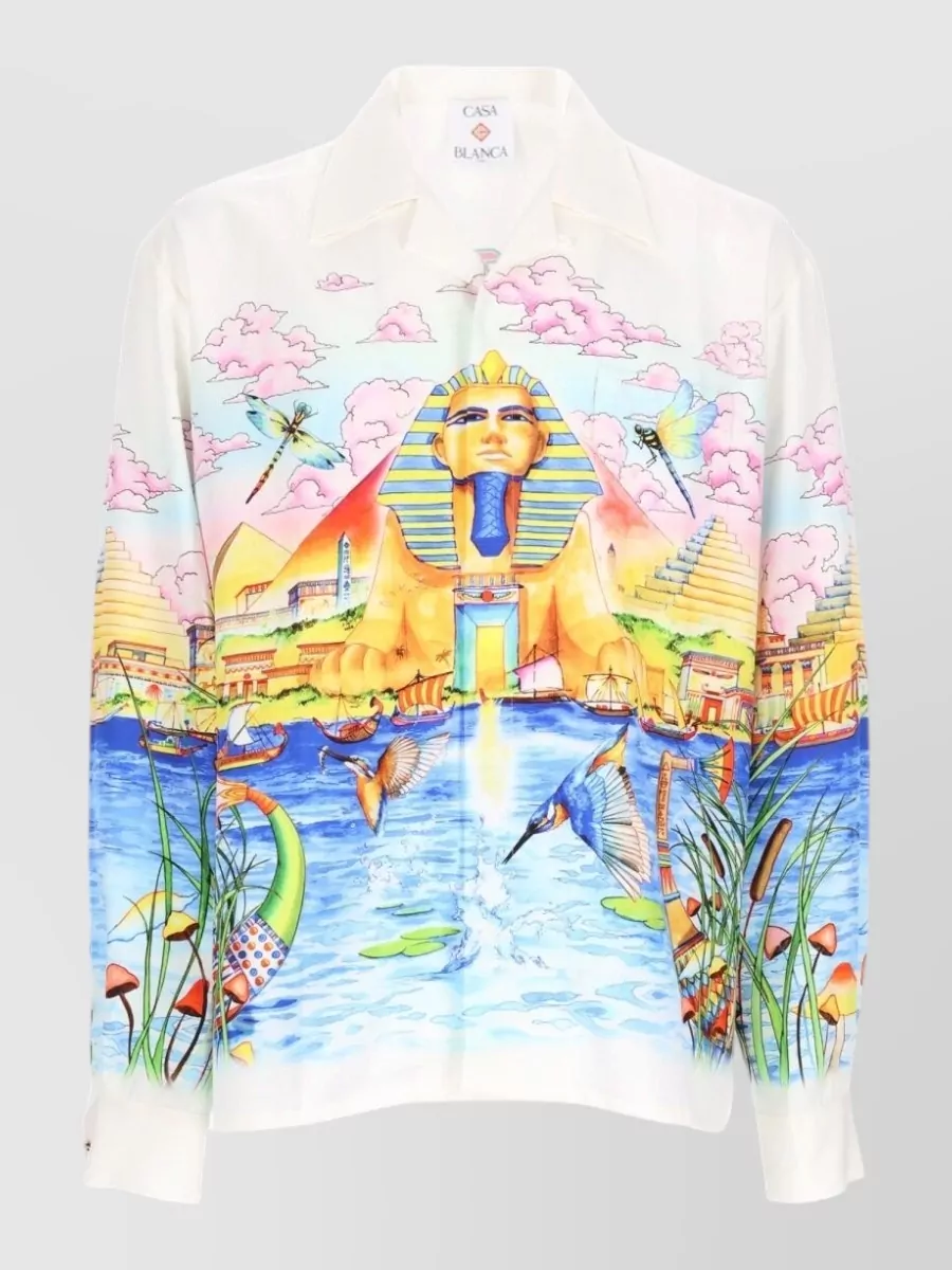 Casablanca printed shirt