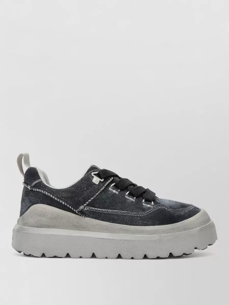 Ugg suede leather low-top sneakers
