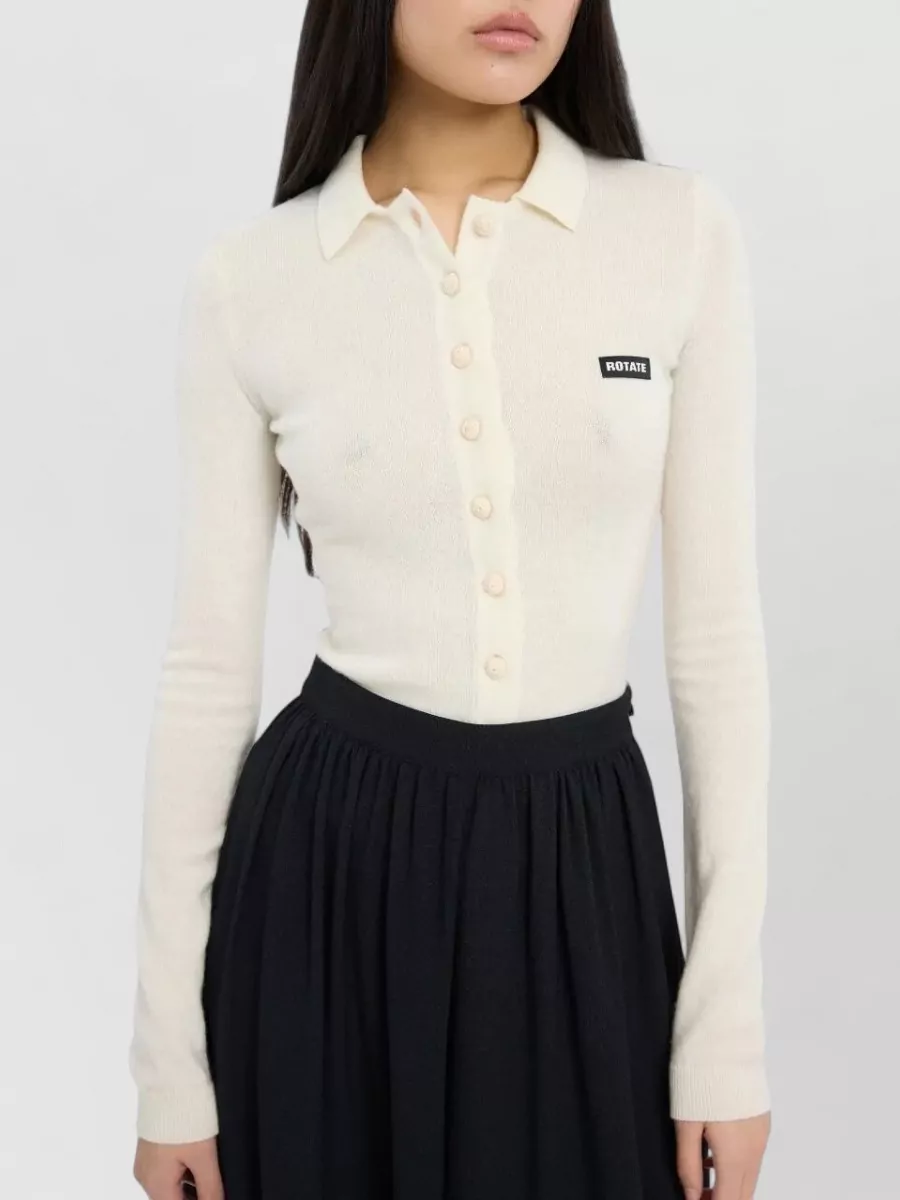 Rotate Cashmere Wool Knitted Top