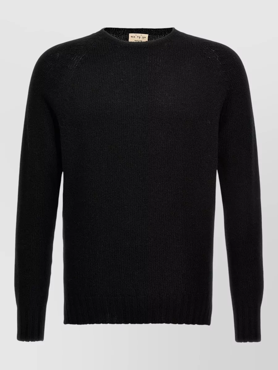Ma'ry'ya cashmere blend crew-neck jumper