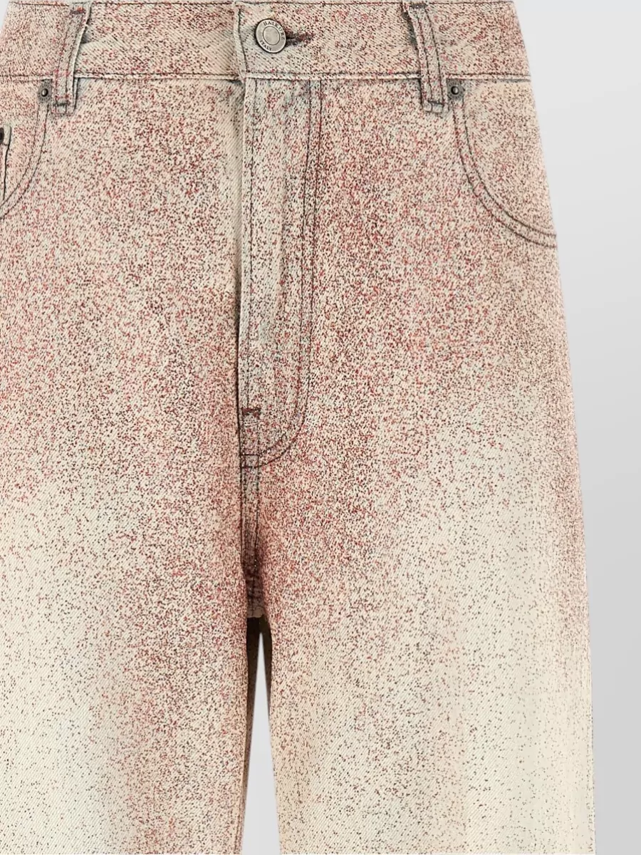 Haikure Bonnie Jeans Straight Leg Contrast Stitching Pockets