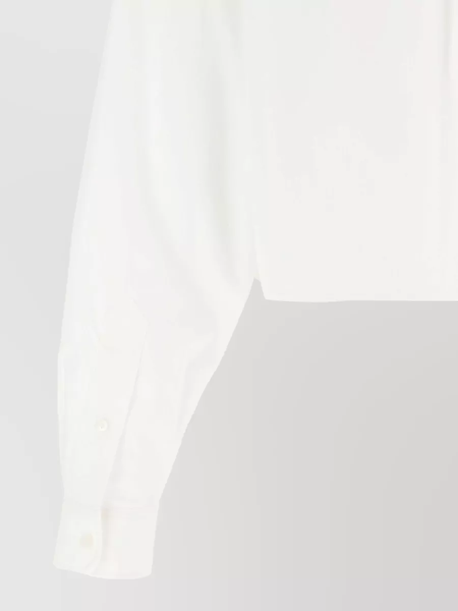 Alexander Wang Cropped Cotton Shirt
