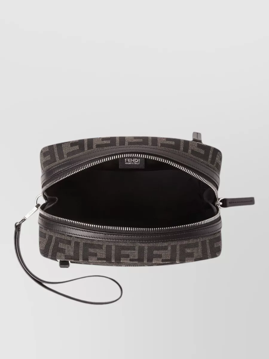 Fendi Jacquard Clutch Bag