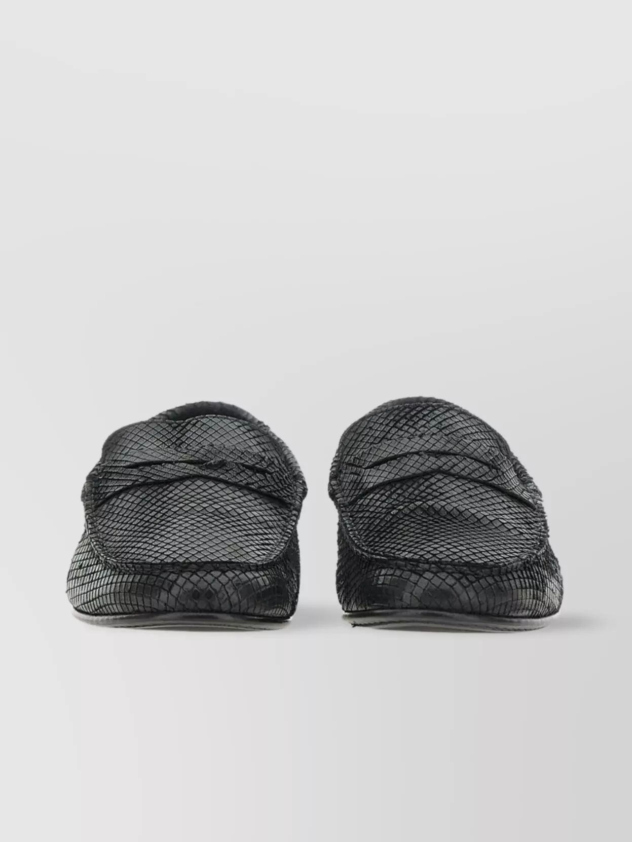 Paul Smith Buffalo Leather Loafers Laser-cut Detailing