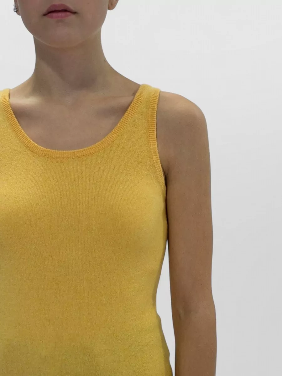La Rose Cashmere Tank Top