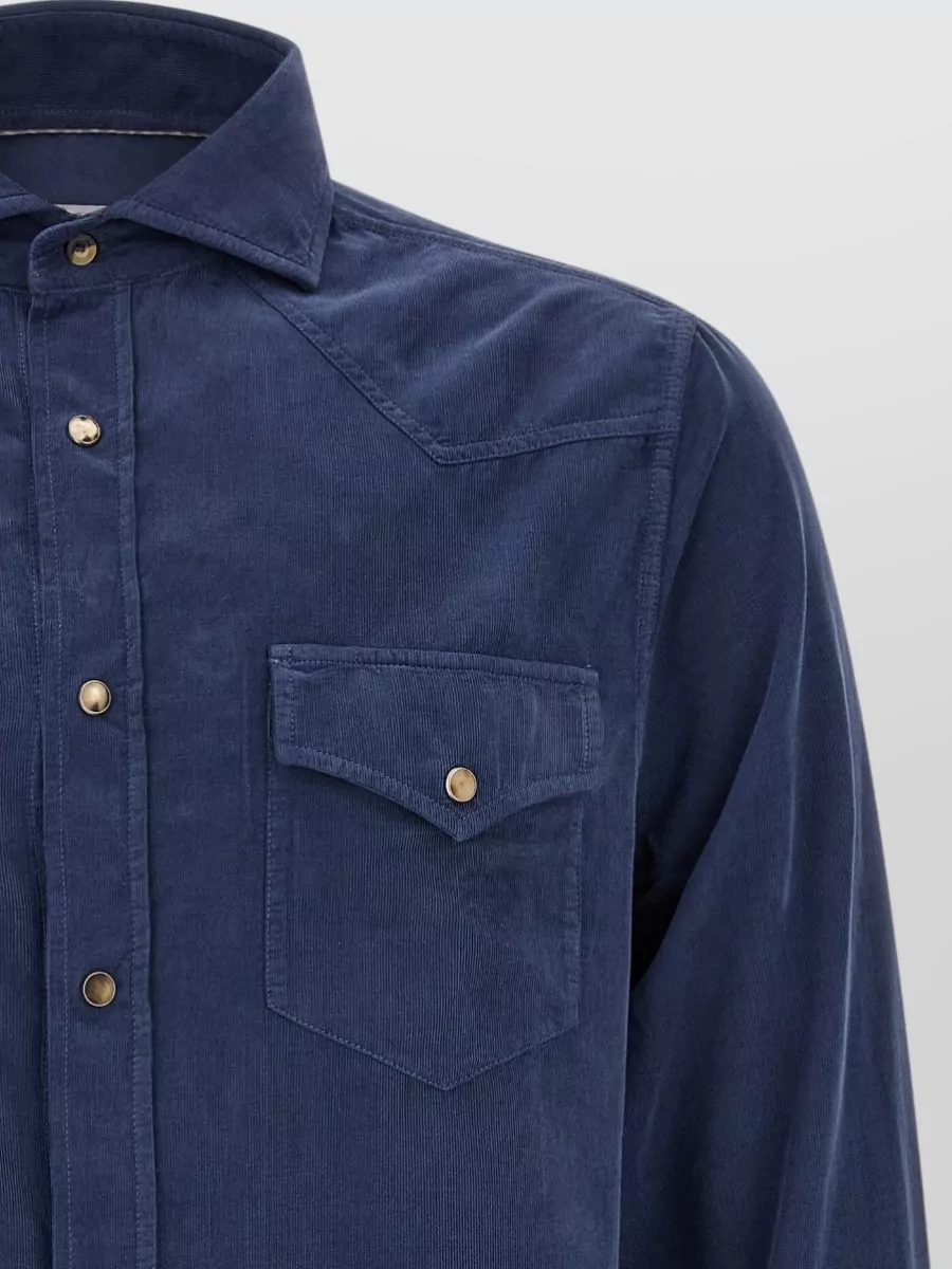 Brunello Cucinelli Corduroy Shirt