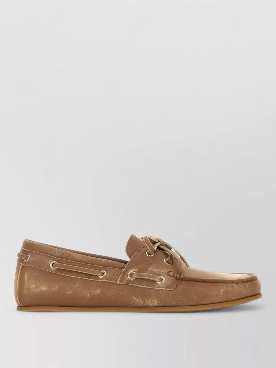 Gucci leather loafers