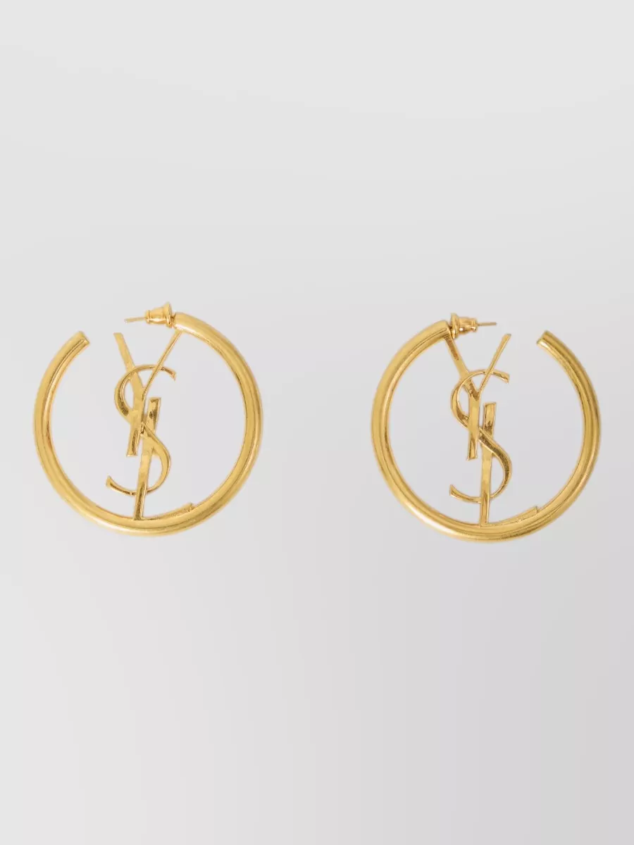 Saint Laurent Hoop Earrings